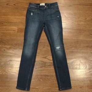 Abercrombie kids pull-on jean leggings
